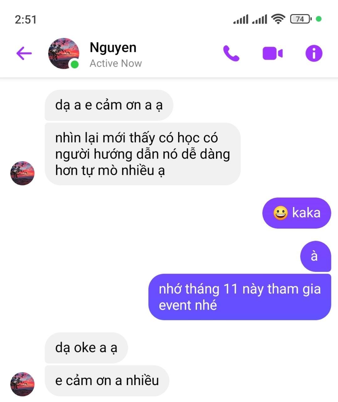 feedback lớp học làm sách KDP thầy Quốc Anh