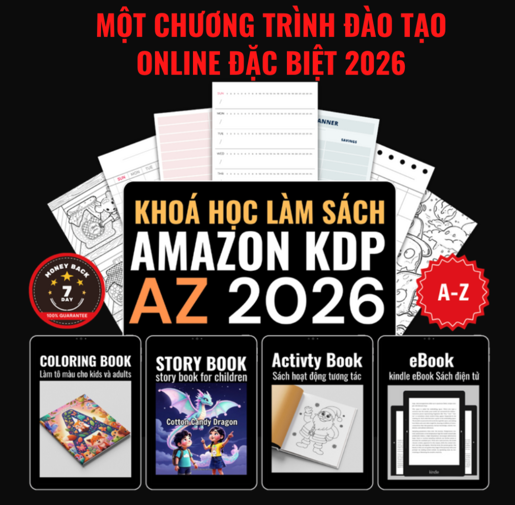Làm sách KDP Amazon 2026