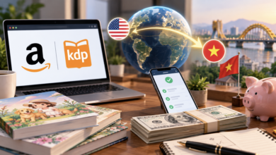 Nhận Tiền KDP Amazon Về Việt Nam