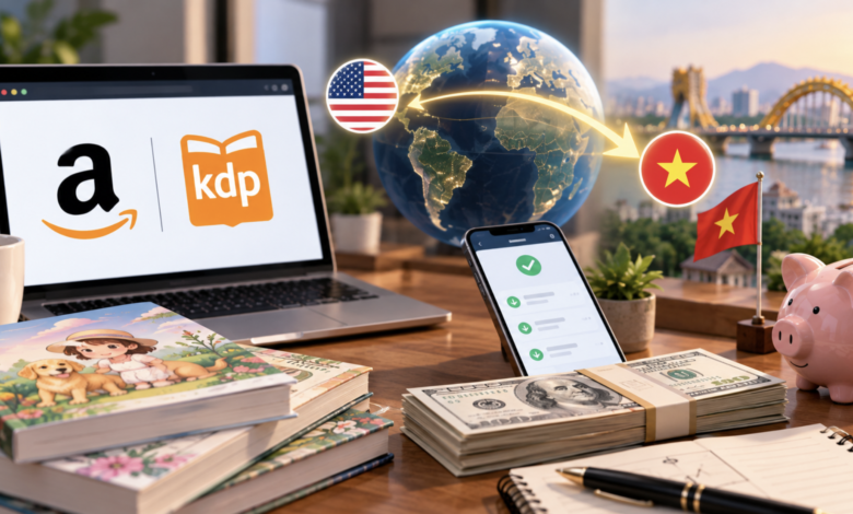 Nhận Tiền KDP Amazon Về Việt Nam